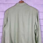 Bagatelle Womens size 22W VTG Linen Blazer Button Front Green Jacket New Photo 7