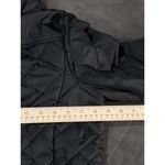 Jaclyn Smith  Black Quilted Parka‎ Coat with Faux Fur Hood Winter Jacket D-7 Photo 5