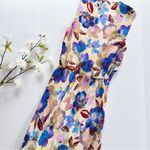 NEW Favorite Daughter The Sleeveless Nita Dress Winter Bloom SMALL Blue Photo 12