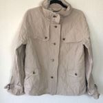 Talbots jacket quilted light weight size L equestrian barn neutral equestrian Photo 0
