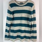 Bitten by Sarah Jessica Parker M Wool Blend Teal and Gray Pullover Sweater Blue Size M Photo 8