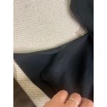 jonathan simkhai krishna top missing gold necklace, size XS, *Flawed Black Photo 5