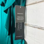 Adrianna Papell Adrianna Papel Ruffle Long Formal Dress Emerald Green Size 10 Photo 6