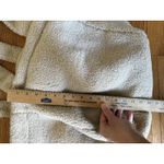 POOLSIDE THE SLOUCHY TEDDY TOTE Cream HTF Sherpa Large Purse Photo 7