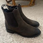 Thursday Boot Company Duchess Leather Suede Ankle Boots Green Size 6.5 Photo 4