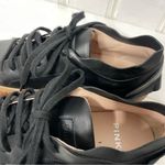 Pinko Francese Platform Sneaker Black Leather Women's Sz 37 635 Photo 2