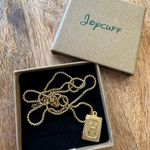 Joycuff Gold Pendant Necklace with Initial 'H' Photo 4