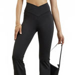 PacSun 1980 PAC WHISPER Active Crossover Flare Yoga Pants Black NWT XS Photo 0