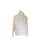 Oversized Chunky Knit Turtleneck Sweater Light Peach Cozy Comfy Warm M Size M Photo 1