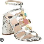 Louise et Cie LEEBA EMBELLISHED HEELED SANDALS 8.5 Photo 0