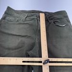 Black Orchid  Pants Womens Size 30 Dark Green Skinny Mid Rise Photo 7