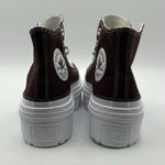 Converse Women's Chuck Taylor All Star Lugged Heel Platform Shoes Burgundy 6.5 Photo 6