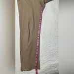 Eileen Fisher Tan Track Pants High-Waisted Straight Leg 100% Organic Cotton Photo 9