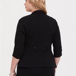 Torrid  Studio Lexington Millennium Stretch Blazer in Black sz 3 Photo 1