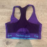 Outdoor Voices  Purple and Blue Sports Bra Photo 1