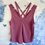 American Eagle Soft & Sexy Sueded Mauve Tank Top Photo 0