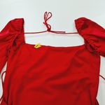 MORE TO COME Aubrey Mini Dress in Red Size XS Photo 10