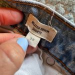 Madewell  Denim Cut Off Shorts Womens Size 28 Relaxed Mid Rise Relaxed Photo 3