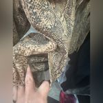 Free People Snake Print Jacket - Brown Photo 3