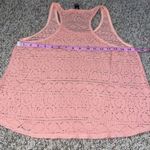 Windsor  small pink lace‎ knit tank top Photo 2