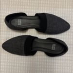 Eileen Fisher  Flute Gray Houndstooth Flats d'Orsay Slip Ons 9 Photo 2