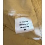 XiRENA Cotton Twill Bomber Varsity Jacket Size M (minimalist streetwear) White Size M Photo 5