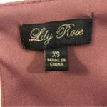 Lila Rose Lily Rose Floral V-neck Pink Lined Dress Size XS Photo 5