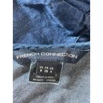 French Connection Blue Chambray Sleeveless Embroidered Tank Mini Dress Size 8 Photo 3