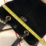 UGG  Black Suede Tote Leather Shoulder Bag Photo 12