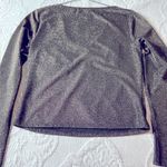 Reformation  Black gold sybil knit top is a scoop neck Photo 10