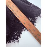 White House | Black Market WHBM Top XS Black Lace Off Shoulder Goth Whimsy Dark Romance Castlecore Witchy Photo 12