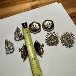 Liz Claiborne Lot of 4 Signed Clip On Earrings - 2 Sarah Coventry, Napier,  Photo 8