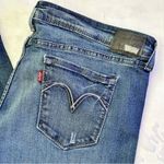 Levi's Demi Curve Low Rise Skinny Medium Wash Size W33 L32 Photo 5