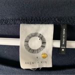 Anthropolgie Akemi + Kin Embroidered Blue Floral Flowy Short Sleeve Top Size M Size M Photo 12