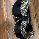 NWOT STRAPLESS Black and Leopard Print Bra Size undefined Photo 2