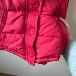 Aeropostale  Red Puffer Vest with Faux Fur Trim Photo 2