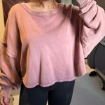 Free People  mauve oversize pullover Photo 0