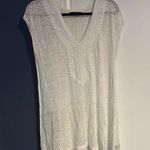 Avec Les Filles Avec White Lace Knit Dress tunic Large perfect Photo 0