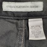 Chico's Vintage  Platinum Denim Ultimate Fit Bootcut Jeans Mid Rise Size 1 Reg Photo 1