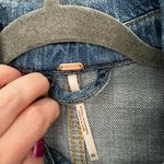 Free People Moonchild Denim Jean Jacket Shacket Oversized XS Photo 8