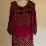 Sweet Storm Fuschia Long Sleeve Mini Dress Photo 0