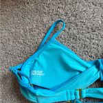 93 PlayStreet Butterfly Bikini Top Blue Size M Photo 3
