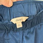 Eberjay Eberjey XL Inez Washable Silk Short Pajamas FULL SET‎ Navy Champagne Loungewear Photo 8