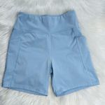 American Eagle Light Blue The Everything Bike Shorts Photo 1