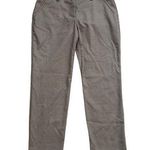 Trina Turk tan & black houndstooth straight leg dress pants size 6 Photo 0