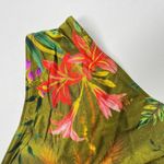 Zimmermann NWOT  Tropicana Asymmetrical Bikini Set in Khaki Floral Size 4 Photo 10