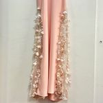 Maria Bianca Nero  Alex V-Neck Sheer Panel Gown Photo 4