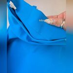 Chiara Boni La Petite Robe Cinthia Drape Front Sheath Dress Blue Photo 8