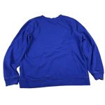 Breckenridge  Cobalt Blue Sweatshirt Grandma Sweater Small Tree Owl‎ Red Birds Photo 2