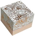 Charter Club NEW  STATEMENT RING Size 5 Silver Plate Emerald Green Crystal Boxed Photo 3